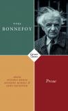 Cover of Prose by Yves Bonnefoy