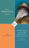 Cover of Walt Whitman Speaks edited by Brenda Wineapple