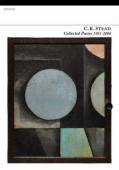 C.K. Stead Collected Poems